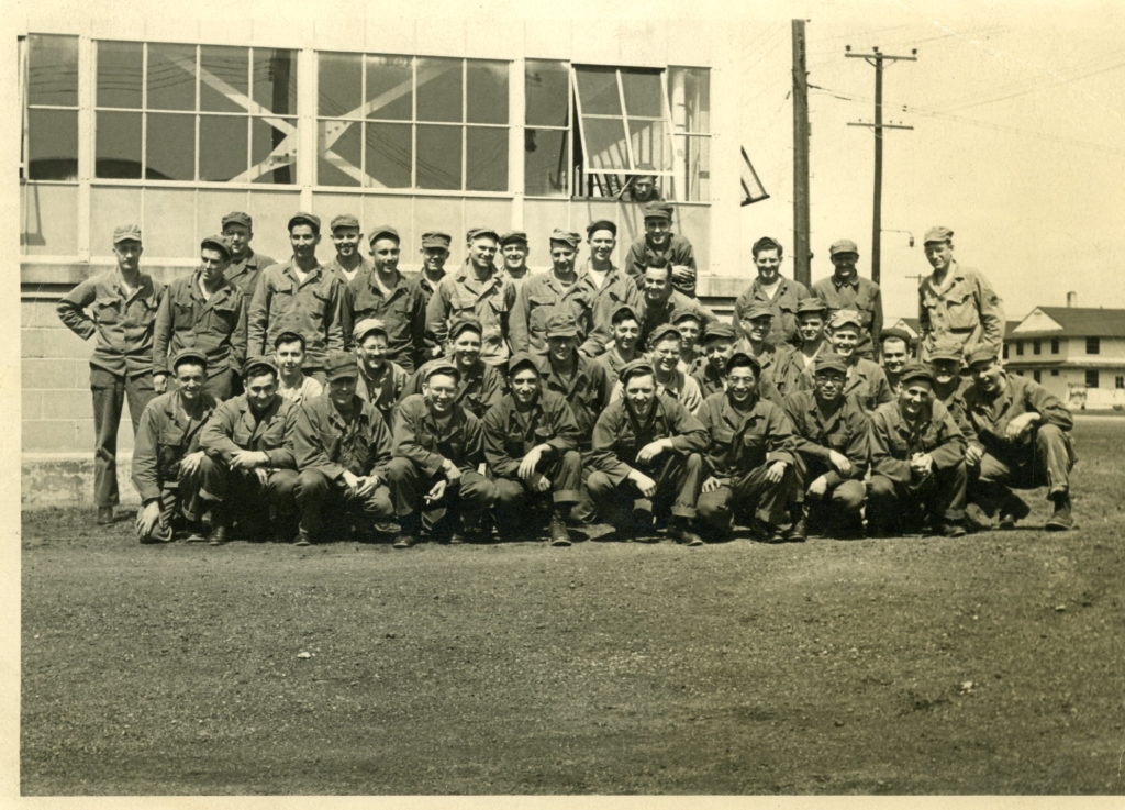 Photo of guys in Army during the Korean War