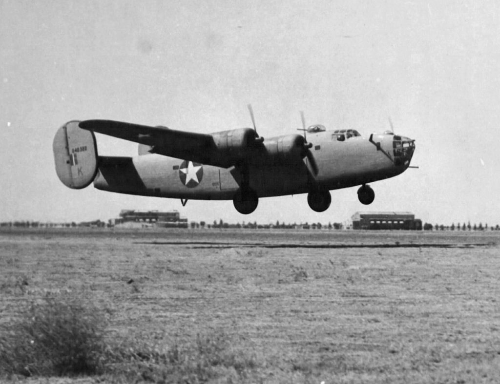Photo of a B-24