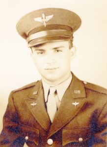 Photo of 2LT Bernard Dominic Valesano in uniform.