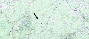 This map shows the location of Bürvenich in Germany.